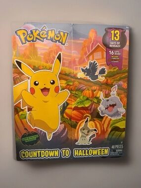 Pokemon Yellow Pikachu Halloween Countdown Advent Calendar